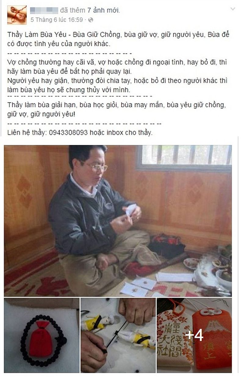 Chuyên gia giải mã bùa ngãi