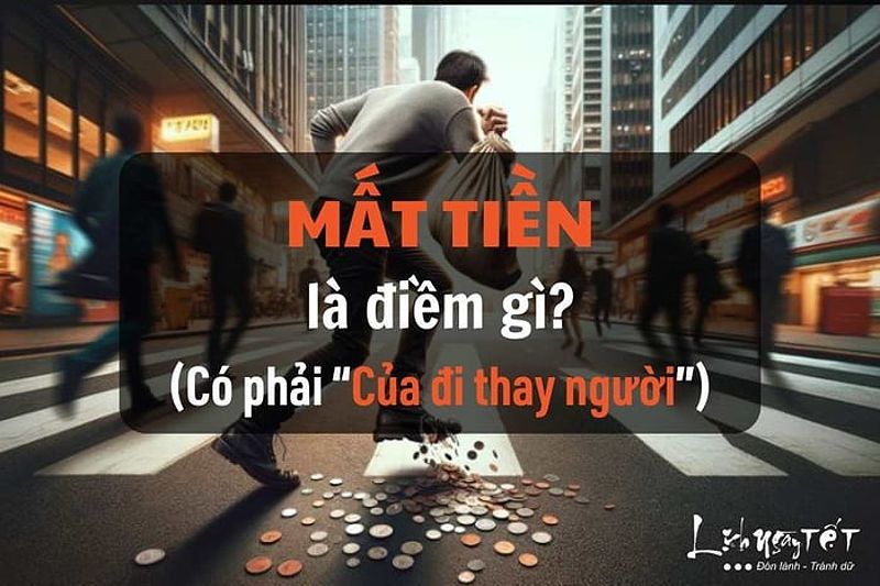 Mất tiền là điềm báo gì?